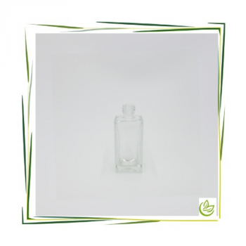 Glasflasche quadratisch 18/415 50 ml